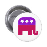 Girly Republican Pin