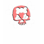 Girly Skull and Bones t-shirts