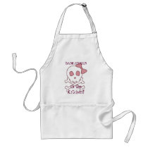 Girly Skull Apron