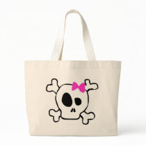 Girly skull bag