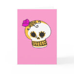 Girly Skull Cards