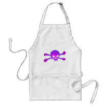 Girly Skull of the Undead Apron