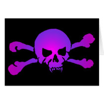 Girly Skull of the Undead Cards