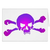 Girly Skull of the Undead Cards