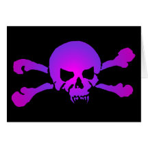 Girly Skull of the Undead Cards