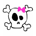Girly skull t-shirts