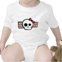 Girly skull tshirts