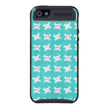 Girly Skulls Case For iPhone 5