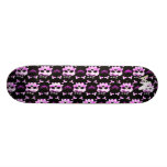 girly skulls skate board decks