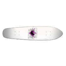 girly swirl love design skate board decks