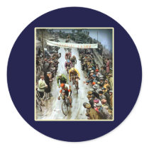 Giro 1912 Italy gifts for cyclists Round Stickers