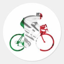 Giro d'Italia Round Sticker
