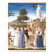 Girolamo da Cremona - The Triumphs of Petrarch Personalized Letterhead