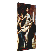 Girolamo Francesco Maria Mazzola - Madonna Stretched Canvas Prints
