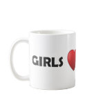 Girsl Heart Dubstep mugs