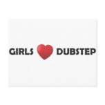Girsl Heart Dubstep Postcards