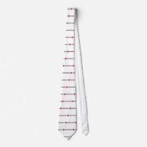 Girsl Heart Dubstep Neck Tie