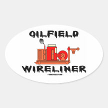 Gisement de pétrole Wireliner, câble, Slickline, o Autocollants