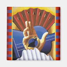 Gitanes Flamenco Fridge Magnets
