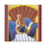 Gitanes Flamenco Fridge Magnets