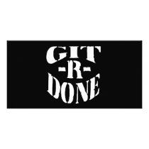 Gitrdone Photo Card
