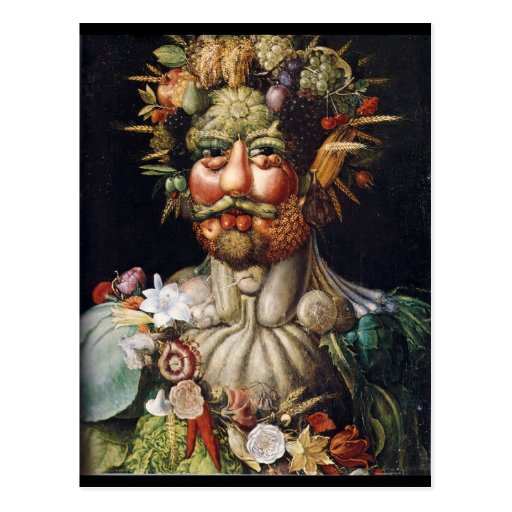 Giuseppe Arcimboldo Vegetable Man (Vertumnus) Post Card