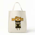 Give a Woot Hoot Owl Canvas Bag