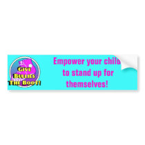 Give Bullies The Boot Official Product Bumper Sticker