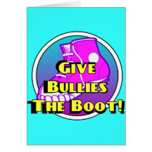 Give Bullies The Boot Official Product Cards