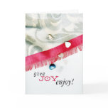 Give & Enjoy Greeting Card