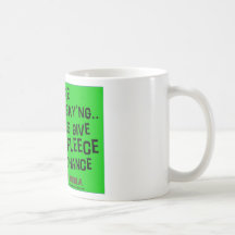 Give Fleece A Chance Coffee Mugs