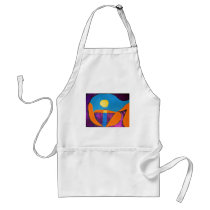 GIVE in abstract word art Apron