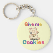 Give Me Cookies Tshirts and Gifts Keychains