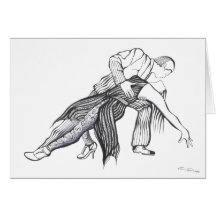 Give me Tango Greeting Card