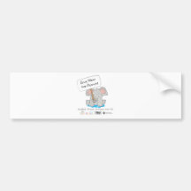 Give More than Peanuts! Bumper Sticker