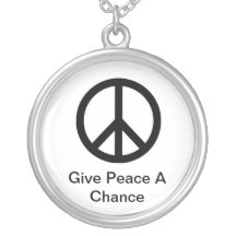 Give Peace A Chance Necklaces