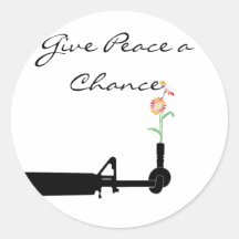 Give Peace a Chance Sticker