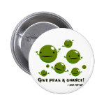 Give Peas a Chance Buttons