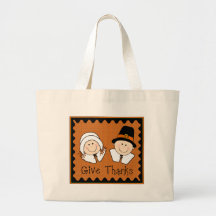 Give Thanks Canvas Bags