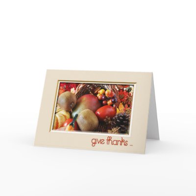 Give Thanks Cards by StarStock