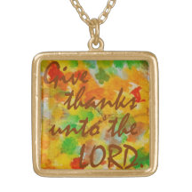 Give Thanks Necklace