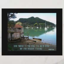 Give Thanks to The Lord - Psalm 136:1 Flyer