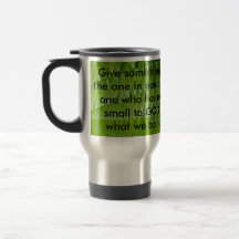Give travel mug