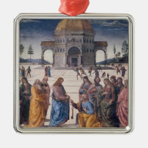 Giving of the Keys to St. Peter Christmas Ornaments