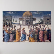 Giving of the Keys to St. Peter Poster