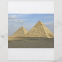 Giza Pyramids Photo Full Color Flyer