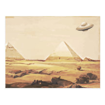 Giza Spaceship Post Cards