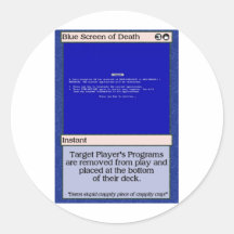 GK:BSOD ROUND STICKERS