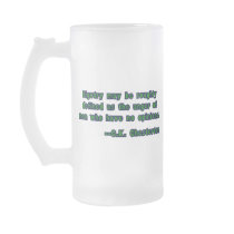 GK Chesterton & Bigotry Mugs