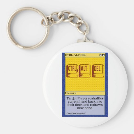 GK: Ctrl+Alt+Del Keychain